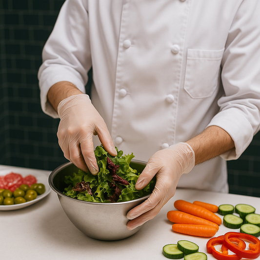 4 Mil Clear Vinyl Disposable General Purpose Gloves