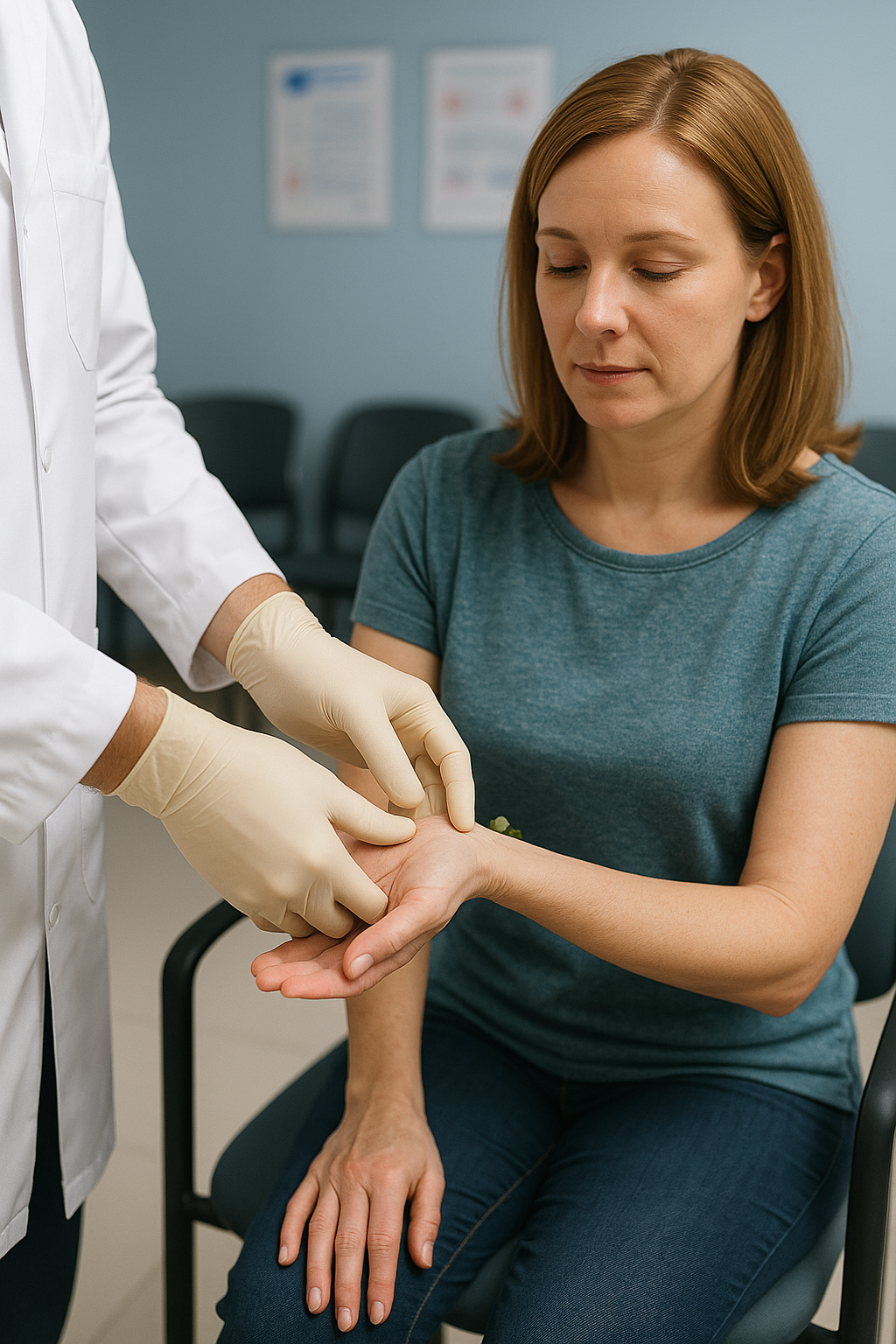 5 Mil Latex Disposable Exam Medical Gloves