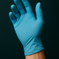 4 Mil Blue Nitrile Disposable Exam Gloves