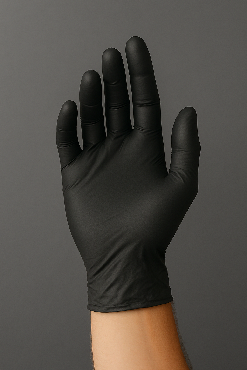 Heavy Duty 6 Mil Black Nitrile Disposable Exam Gloves