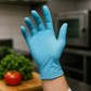 3.5 Mil Blue Nitrile Disposable General Purpose Gloves